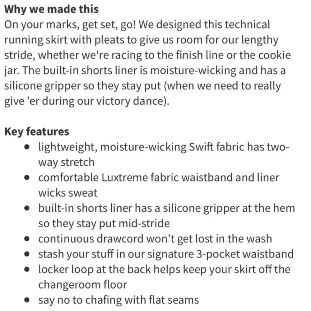 RARE Lululemon Skirt *Seawheeze 2015 Bugs Skort sz.4 - Picture 8 of 11